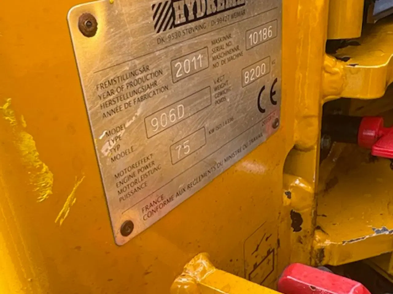 Billede 4 - Hydrema 906D CENTRALSMØRING, ROTORTILT, ESD DOBBLETCOMMAND