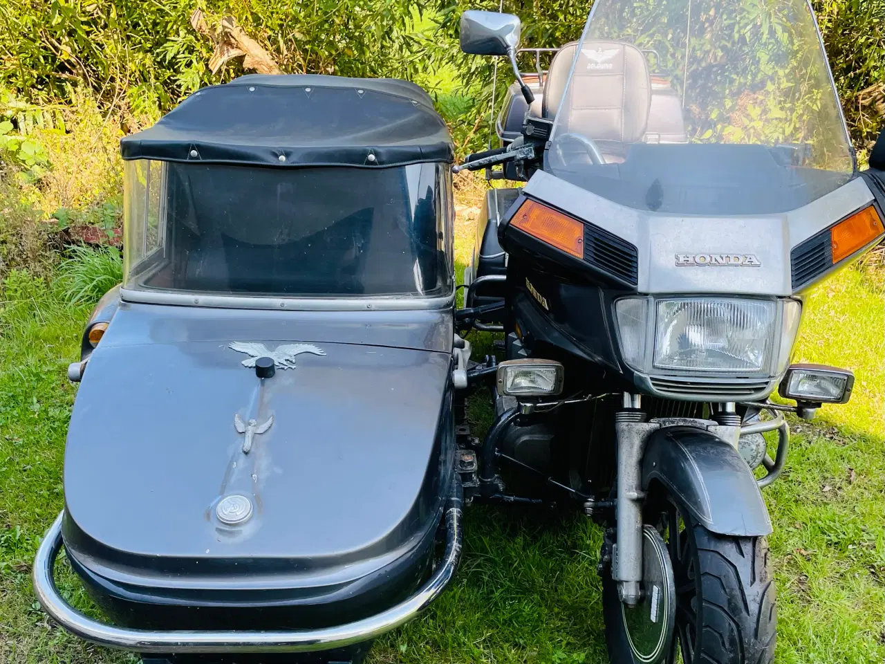 Billede 4 - Honda Goldwing 1200 med sidevogn 