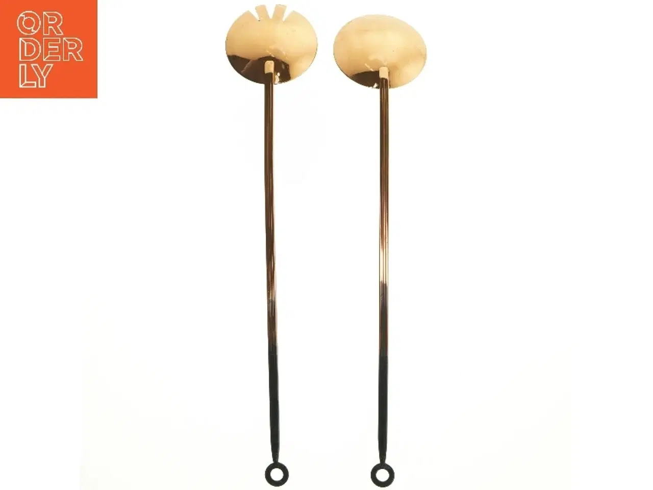 Billede 3 - Salatbestik i kobber fra Essential earth (str. 41 cm)