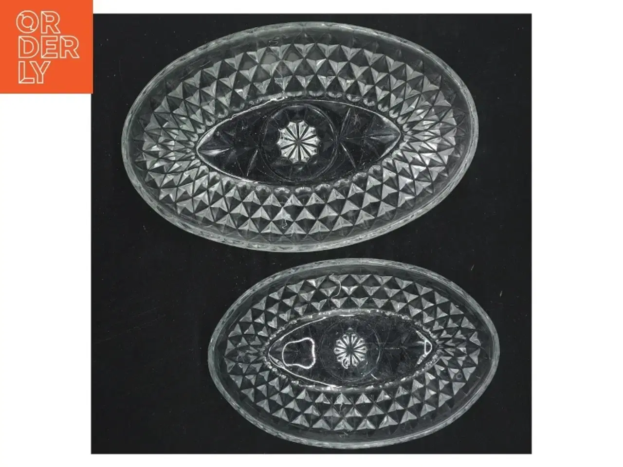 Billede 2 - Krystalglas skåle (str. 11 cm. og 9 x 14 cm)