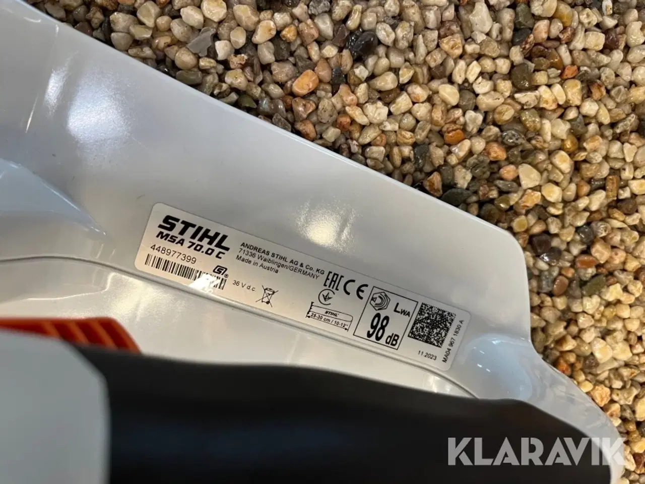 Billede 8 - Motorsav Stihl MSA70 C-B