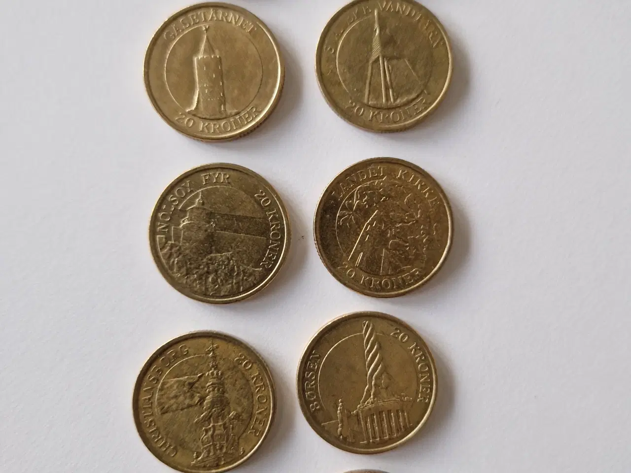 Billede 1 - Tårnserien mønter 