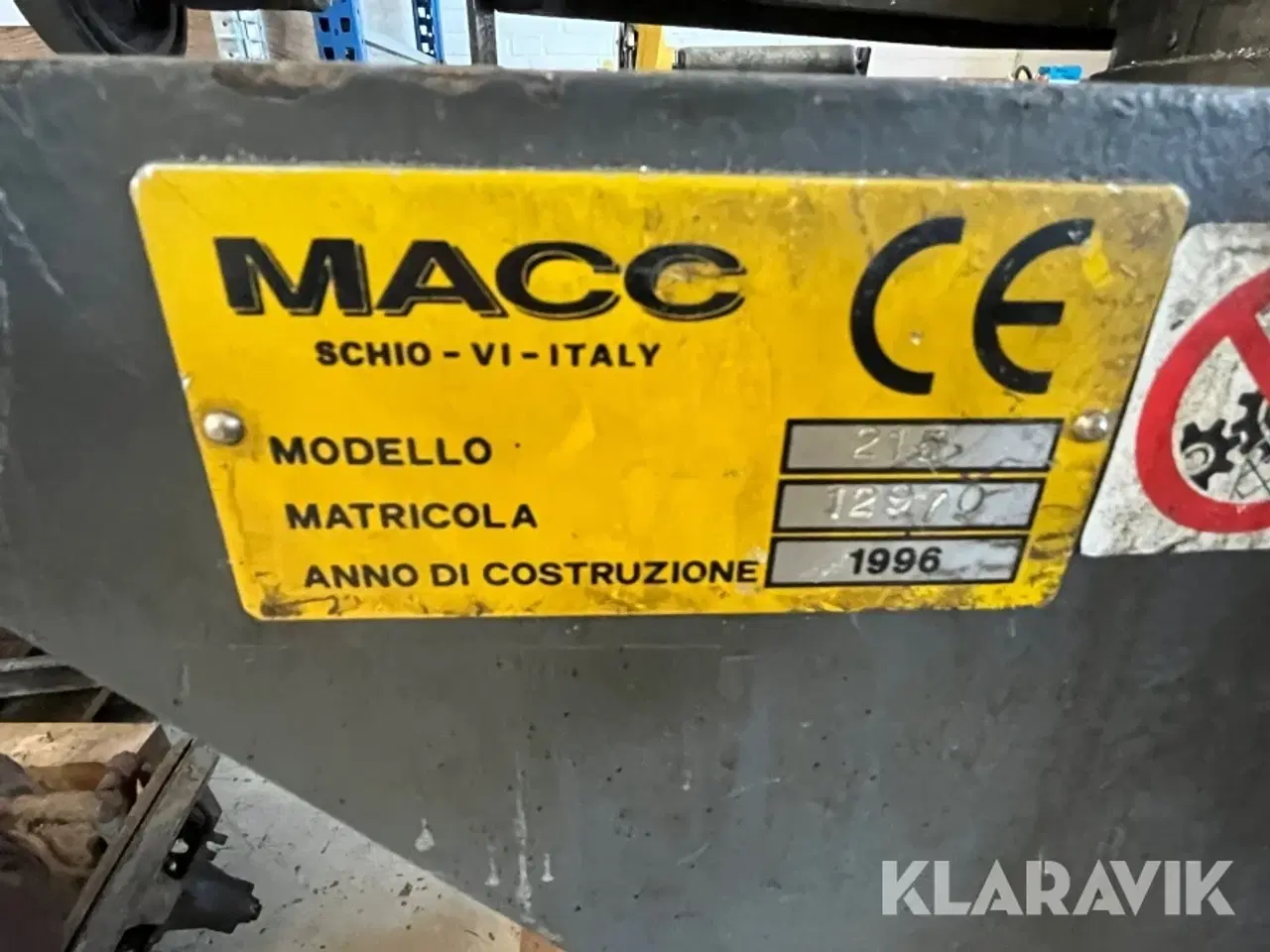 Billede 5 - Sav Macc 215