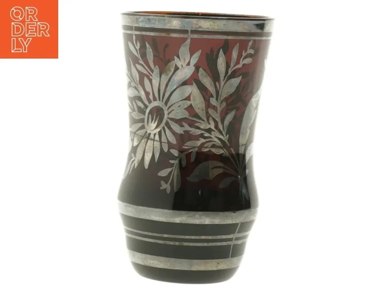 Billede 4 - Dekorativ gl. vase (str. 13,5 cm)