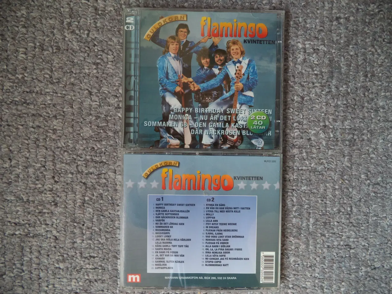 Billede 1 - FLAMINGOKVINTETTEN ** Guldkorn (2-CD) (NY) sælges 