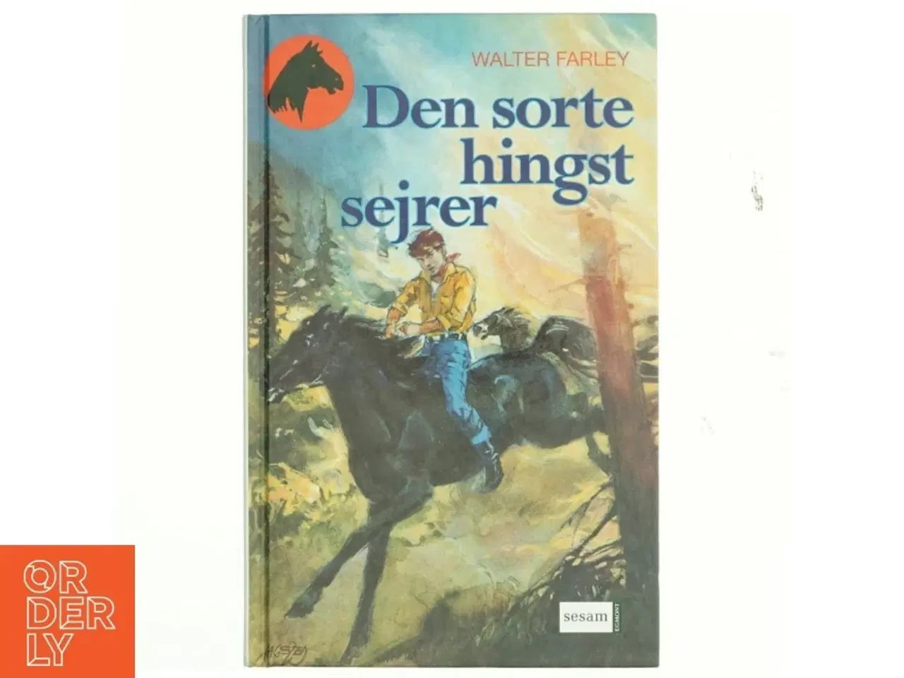Billede 1 - Den sorte hingst sejrer af Walter Farley (Bog)