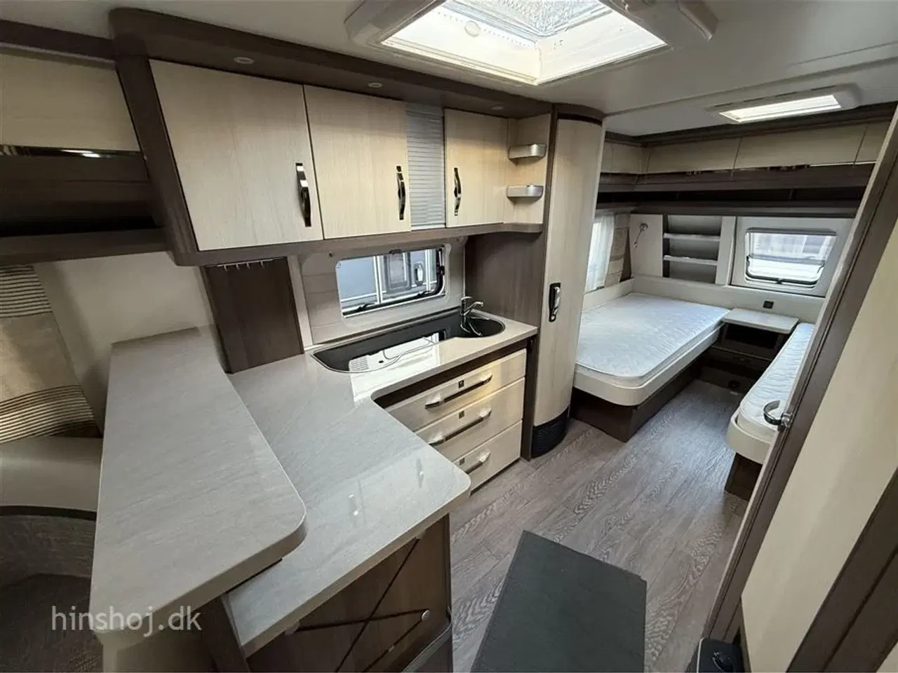 Billede 10 - 2017 - Hobby Prestige 620 CL   Lækker enkeltsengsvogn med sengeudvidelse fra Hinshøj Caravan A/S