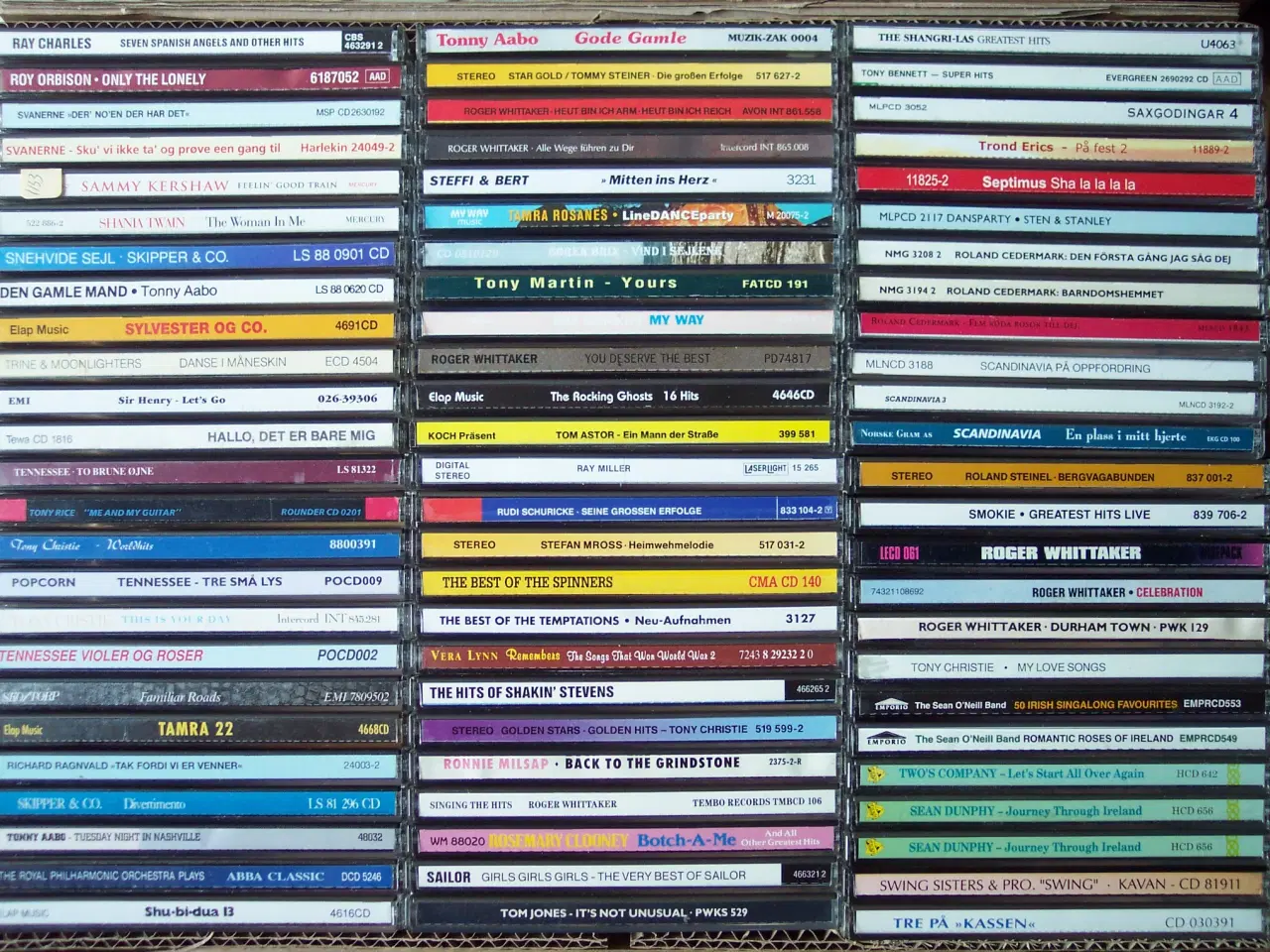 Billede 1 - 850 POP/ROCK/KLASSISKE CDer sælges stykvis….      