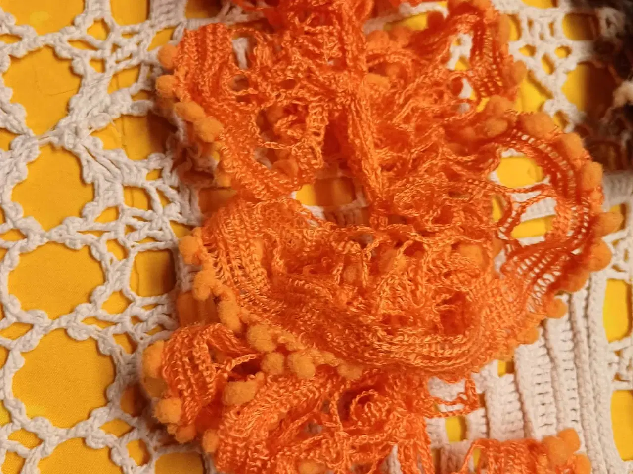 Billede 1 - Tørklæder hæklet 