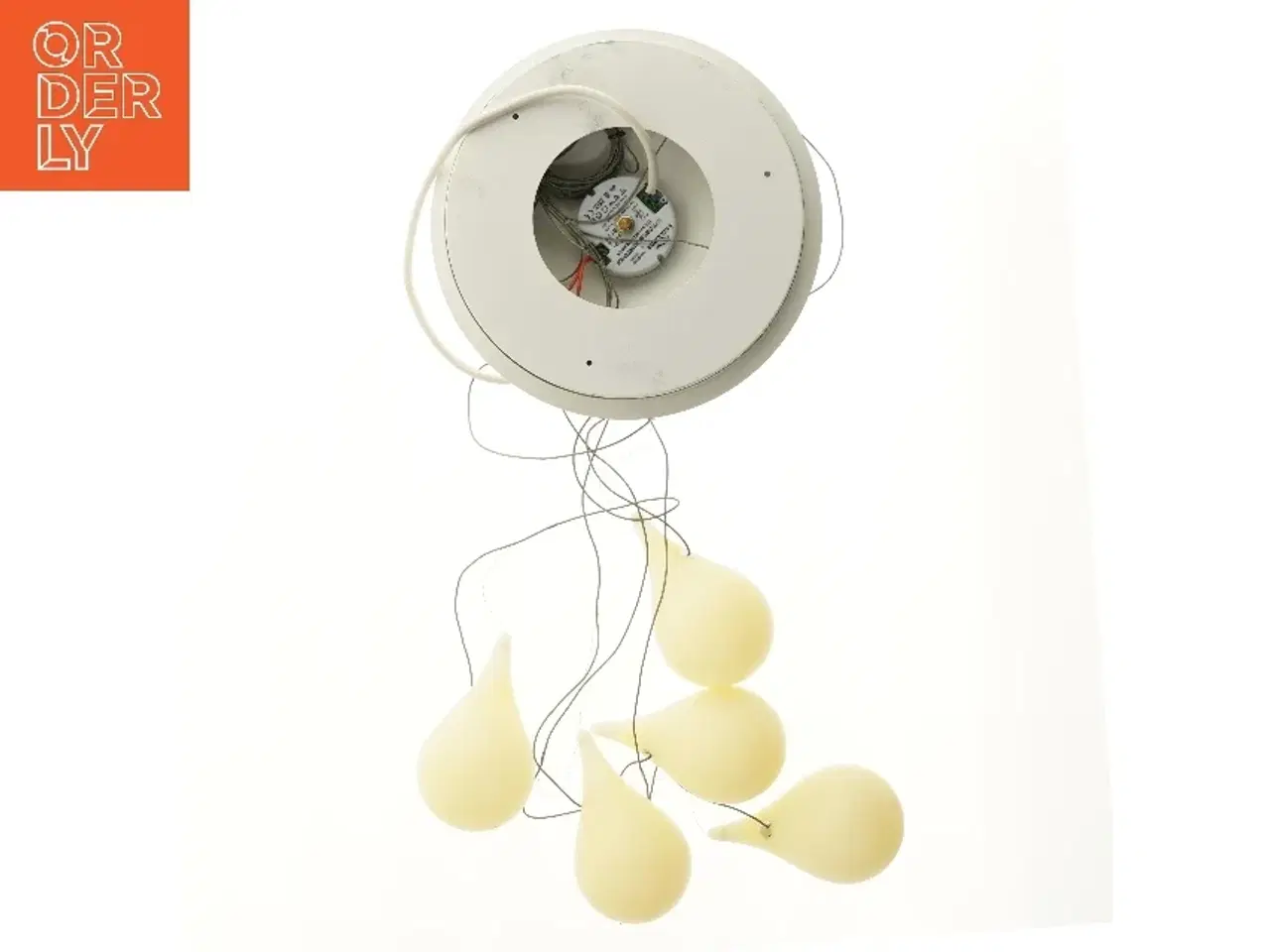 Billede 2 - Pendellampe med dråbeformet design fra Eaglerise (str. Ø 33 cm)