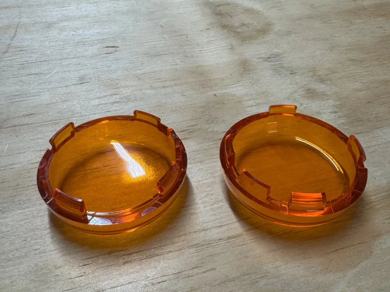 Billede 3 - Blinklys glas Harley Davidson