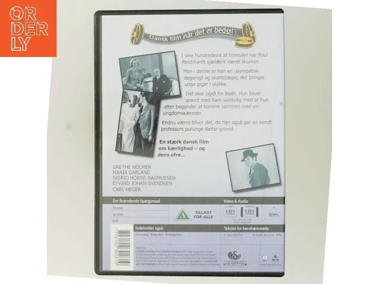 Billede 3 - Det Brændende Spørgsmaal med Bodil Kjer (DVD)