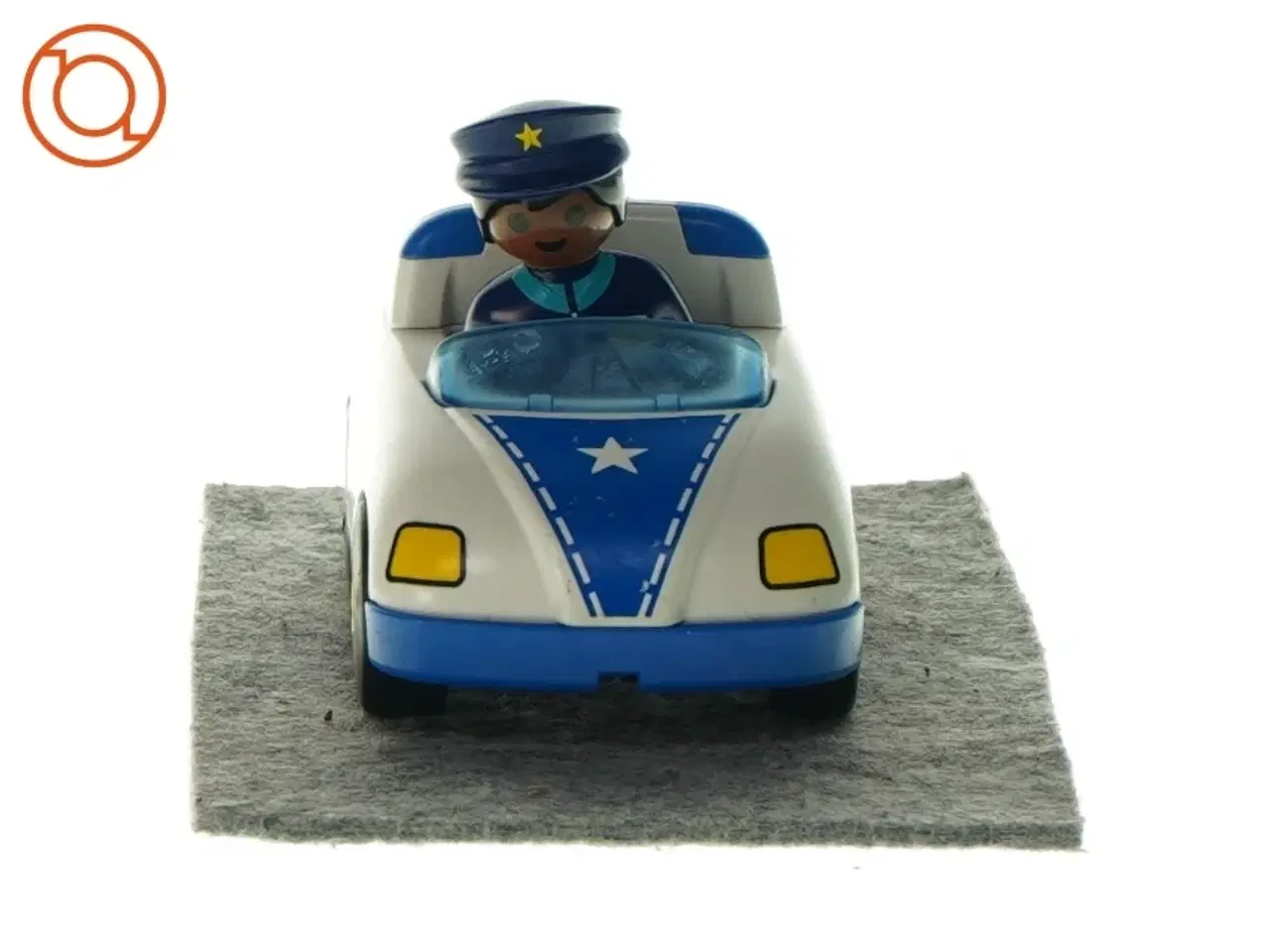 Billede 1 - Politibil (str. 13 x 7 x 6cm)