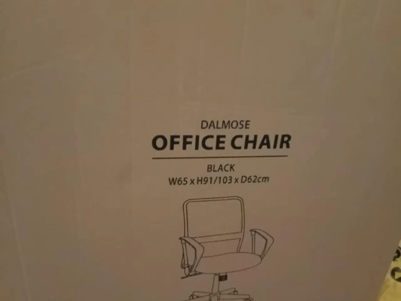 Billede 1 - Kontorstol til salg!!