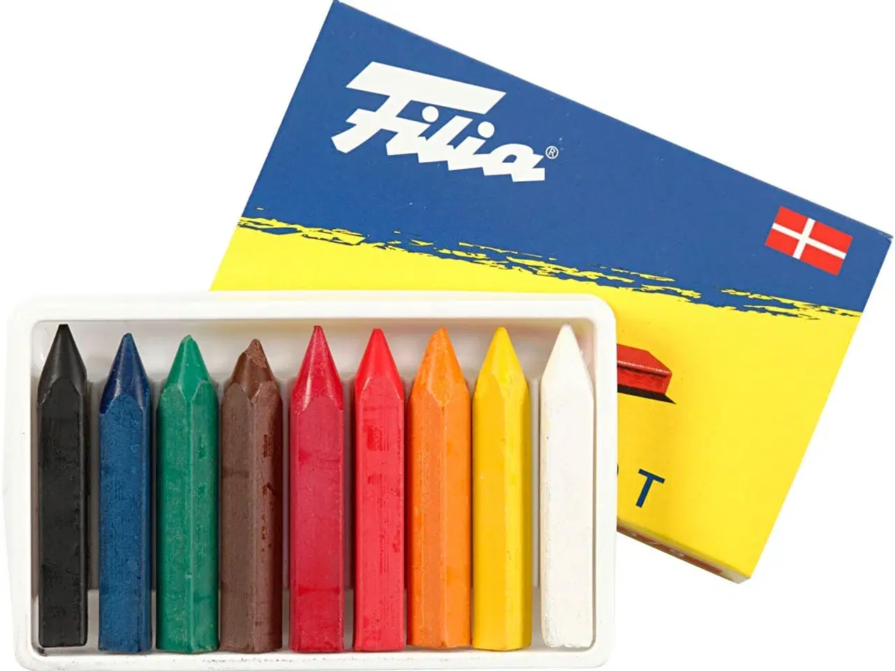 Billede 1 - Filia Oliekridt - 9 stk. Professionel Kvalitet