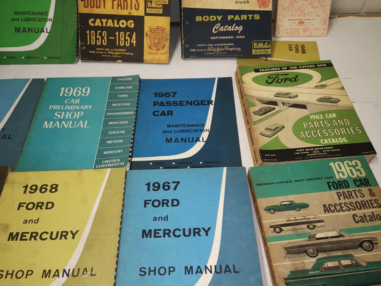 Billede 4 - Ford shopmanuals1967 - 1968 ny pris
