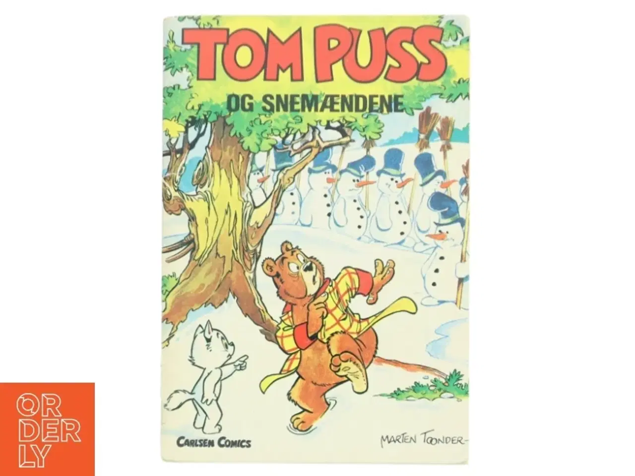 Billede 1 - Tom Puss og sne mændene (Tegneserie) fra Carlsen Comics