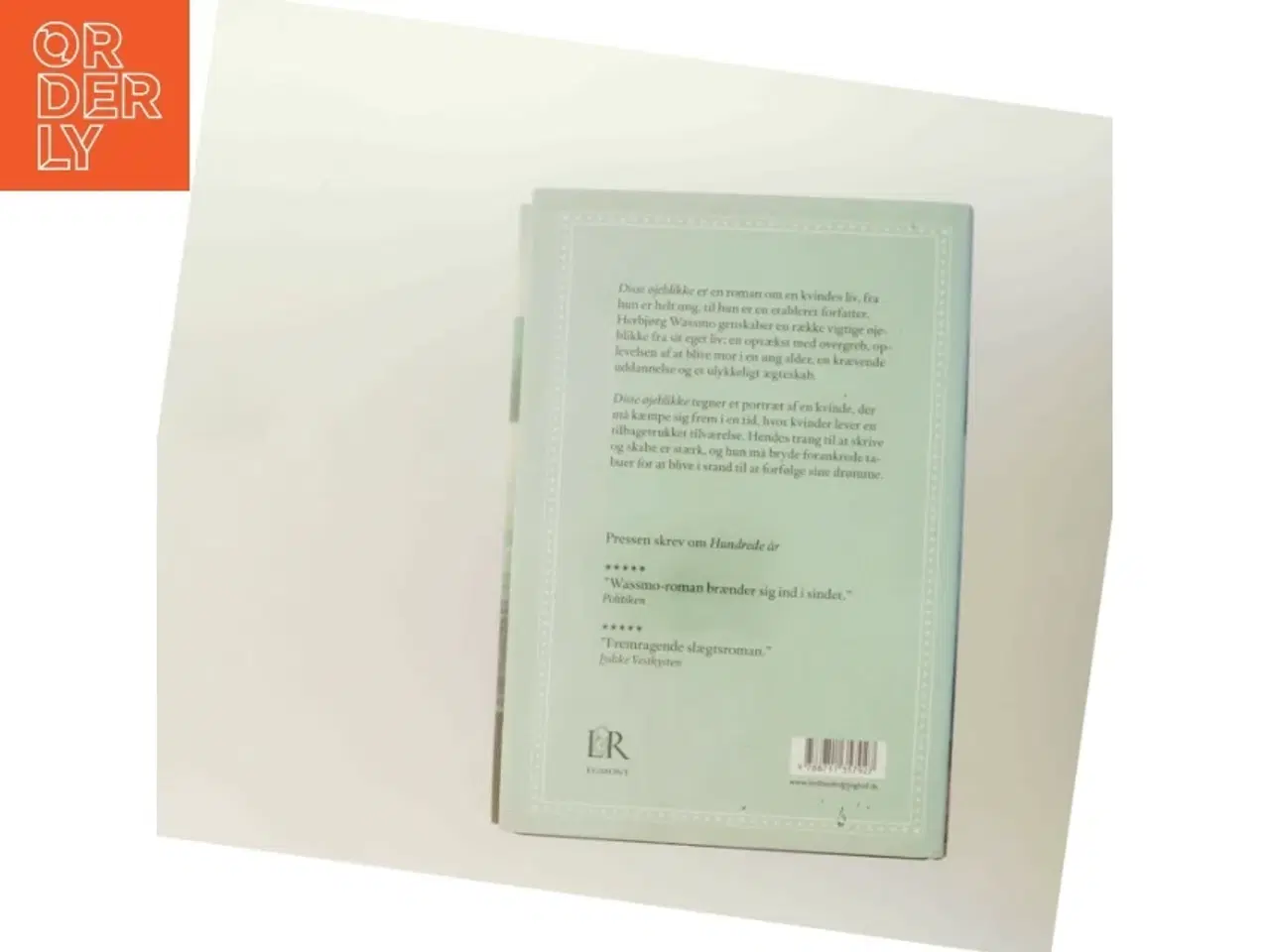 Billede 3 - Disse øjeblikke : roman (Klassesæt) af Herbjørg Wassmo (Bog)