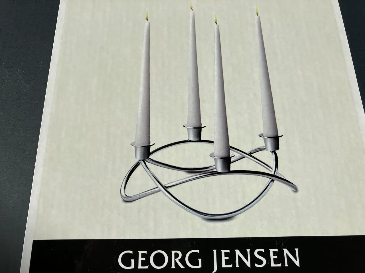 Billede 3 - Georg Jensen Season lysestage i rustfrit stål