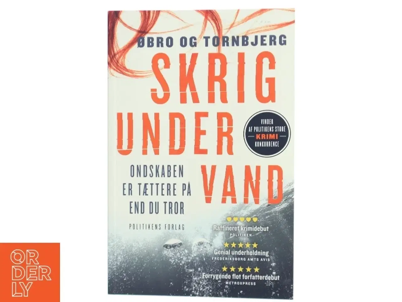 Billede 1 - Skrig under vand af Jeanette Øbro Gerlow (Bog)