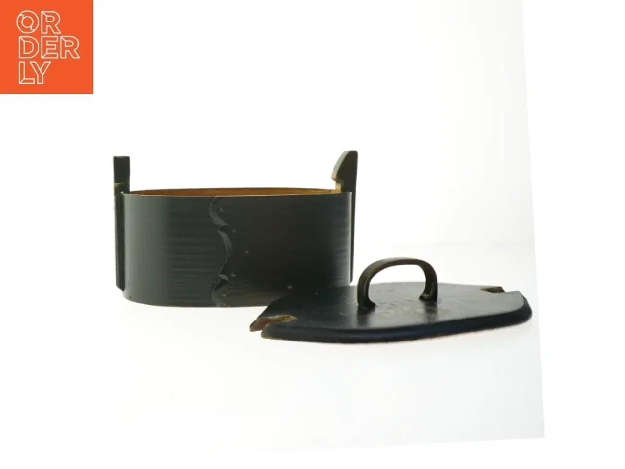 Billede 4 - Dekorativ trækasse med låg (str. 27x13 cm)