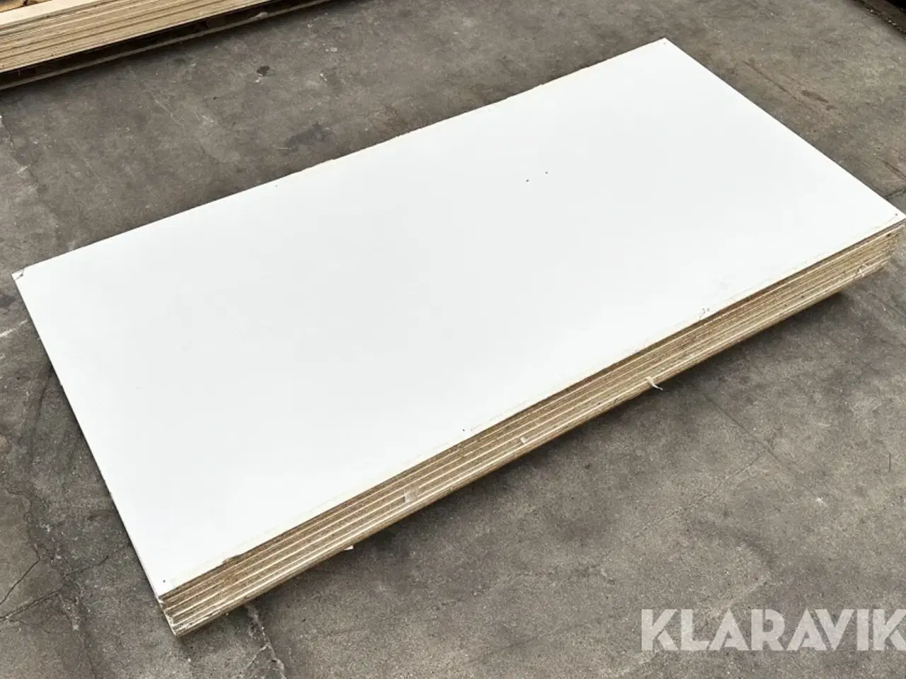 Billede 1 - Hvid melamin spånplade 13 styk