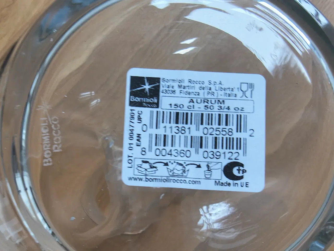 Billede 3 - Mundblæst glaskaraffel (ny)