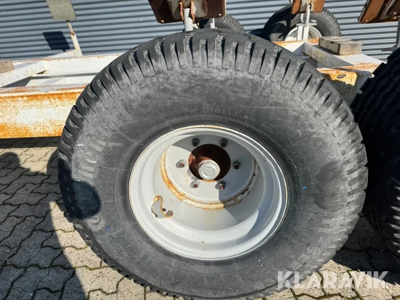 Billede 8 - Bådvogn der har stået en princess 56 på den