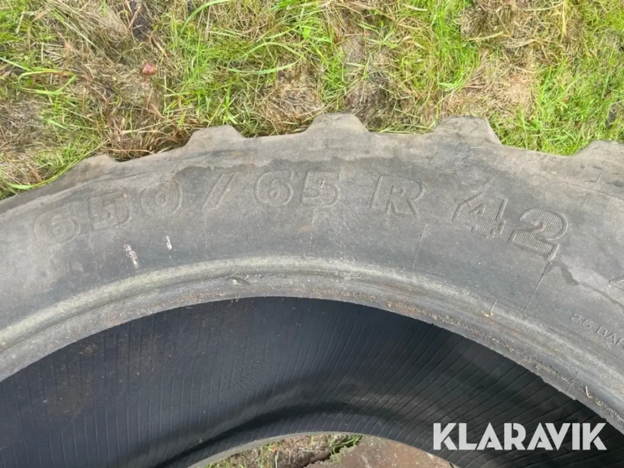 Billede 4 - Traktordæk & skovdæk Michelin & Nokian