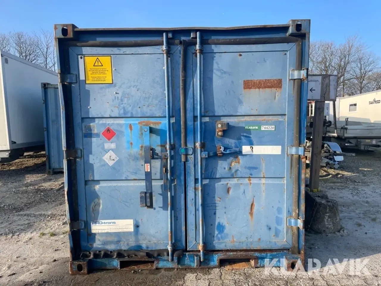 Billede 2 - Container 8 Fods med dieseltank