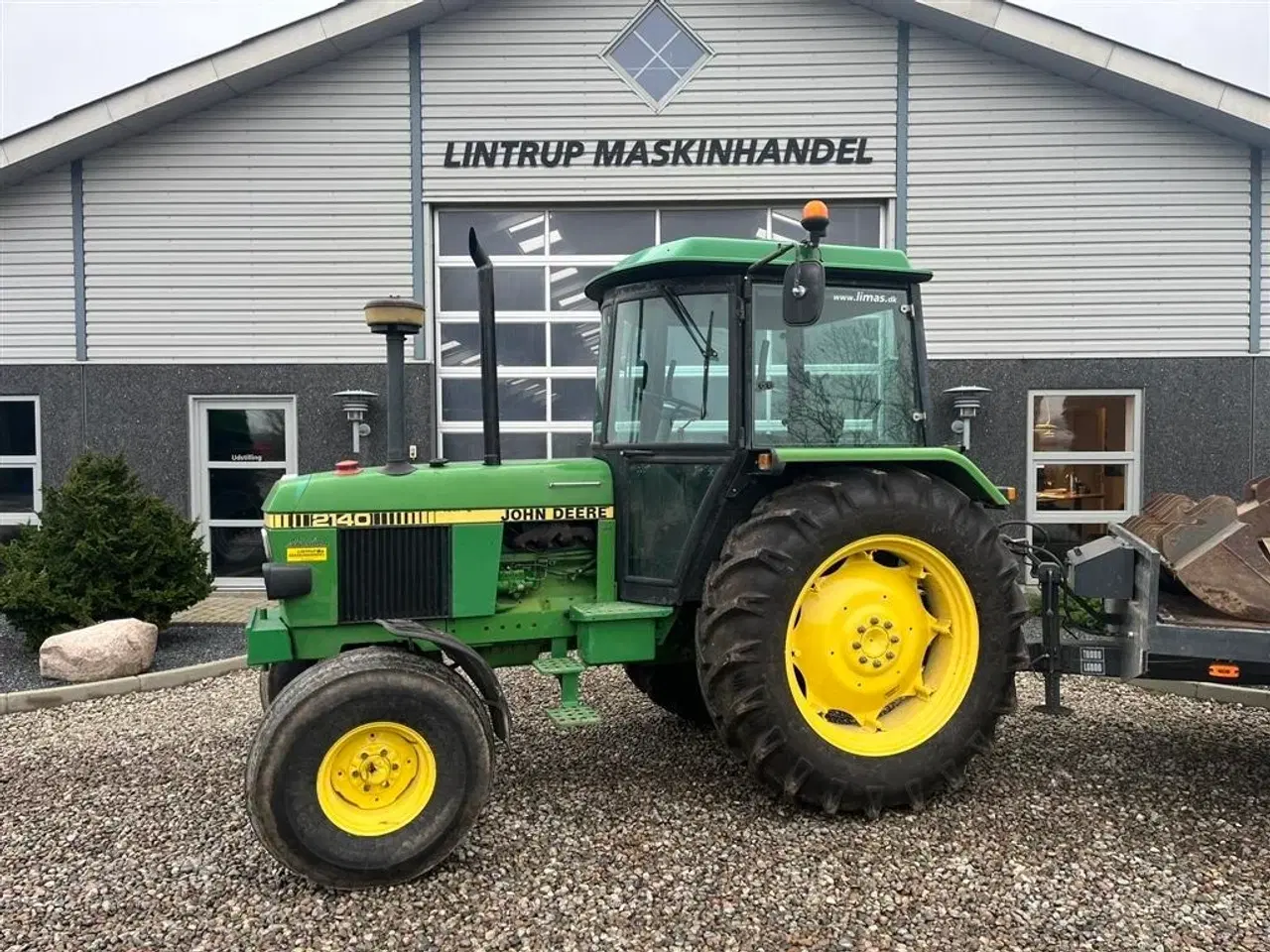 Billede 1 - John Deere 2140 SG2 Med næsten nye bagdæk