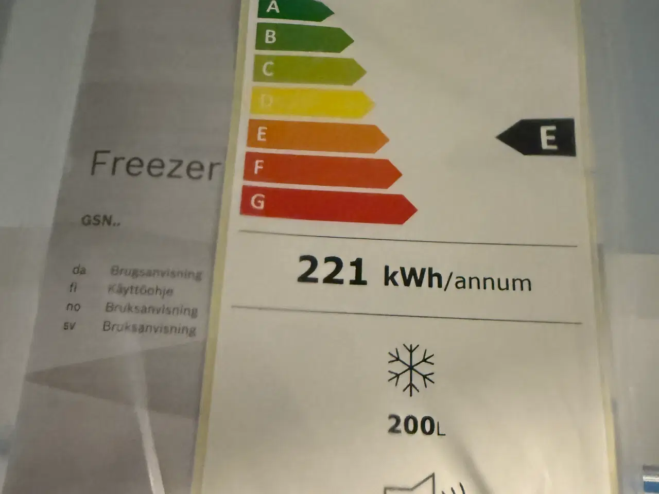 Billede 4 -  Bosch Skabsfryser No Frost