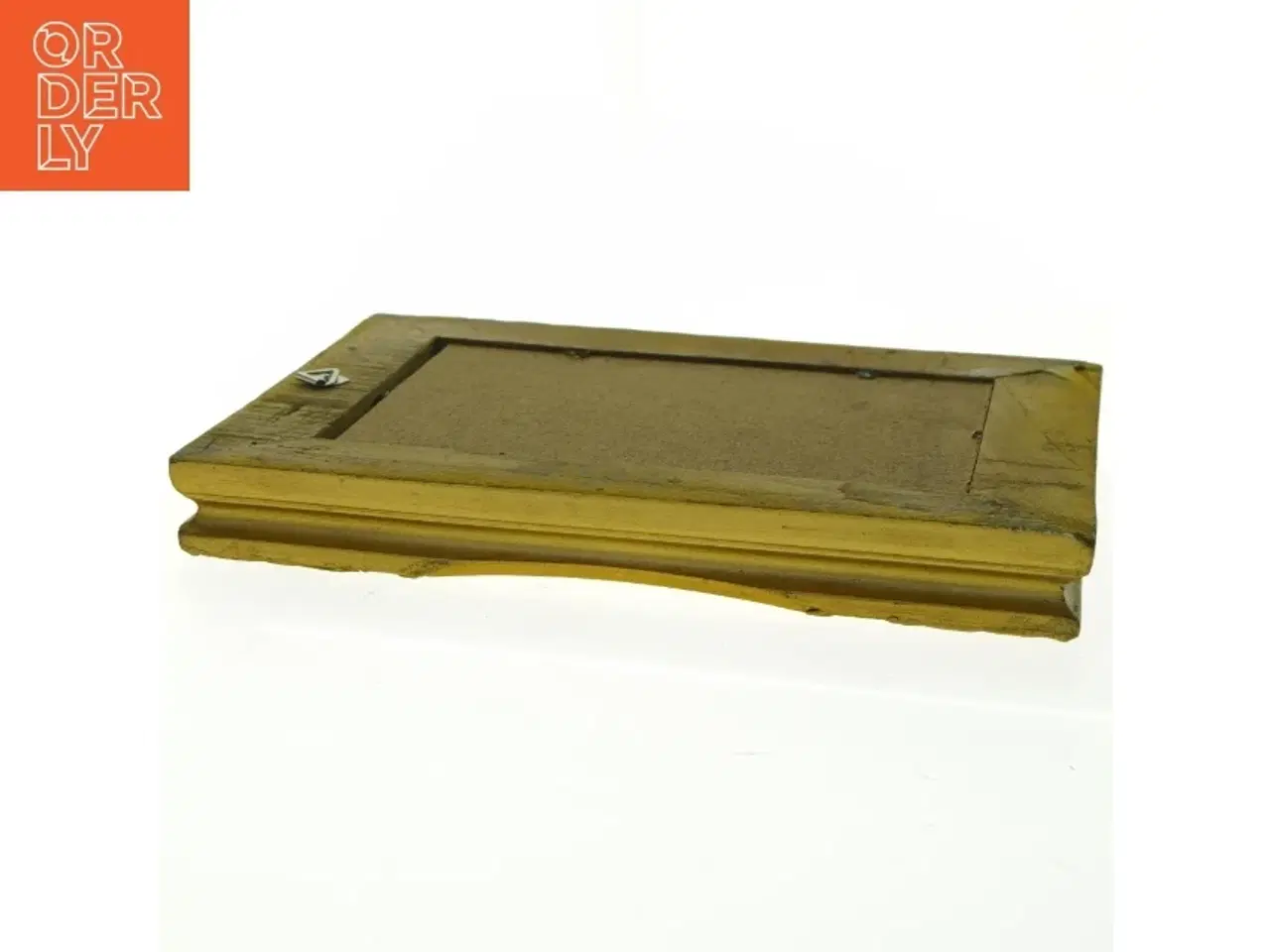 Billede 2 - Spejl i forgyldt ramme (str. 27 x 22 cm)
