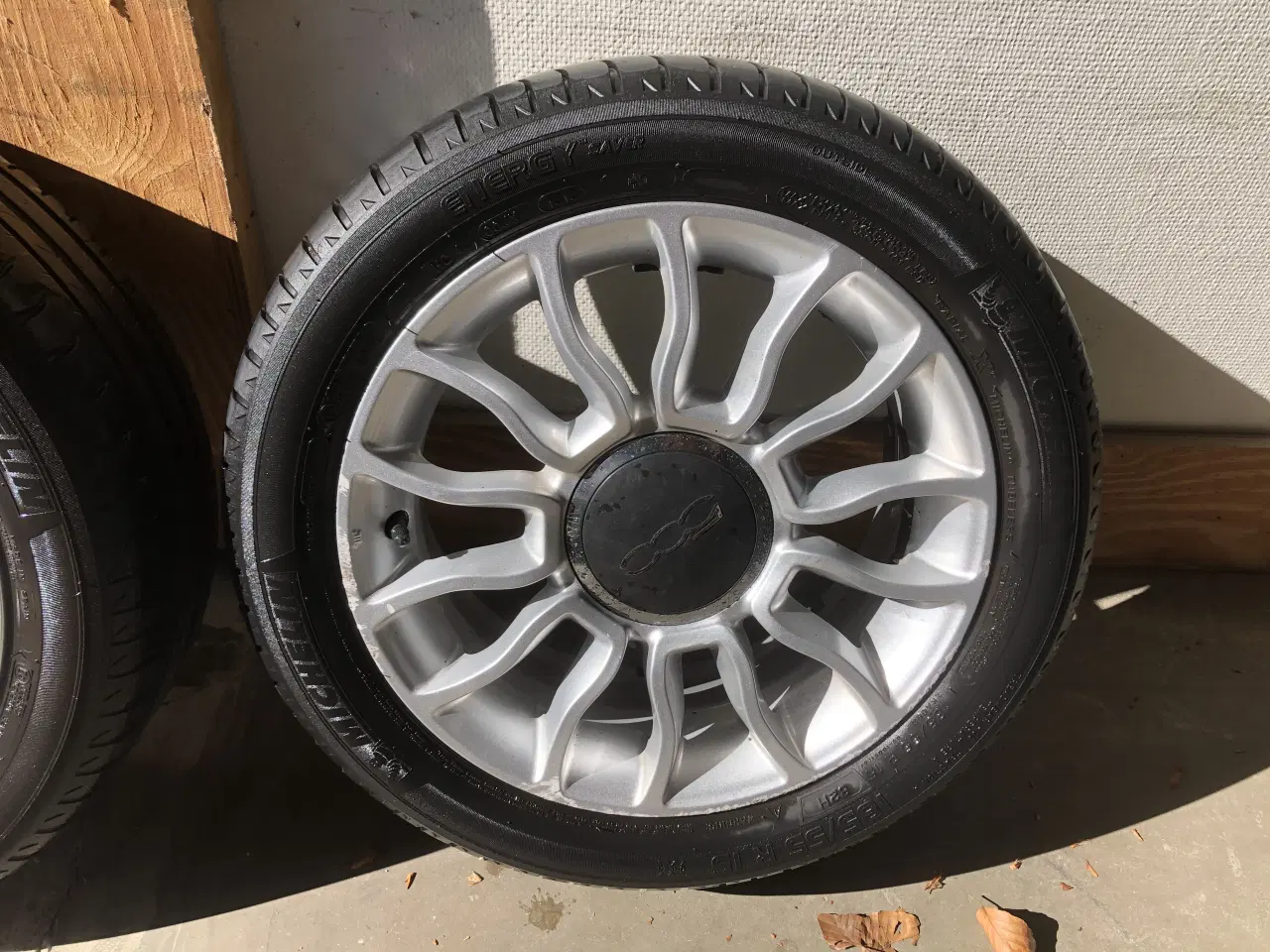 Billede 4 - Originale Fiat 500 Lounge Cabriolet fælge