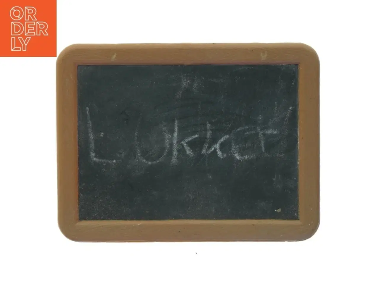 Billede 2 - Lille tavle med træramme (str. 17x13,5 cm)