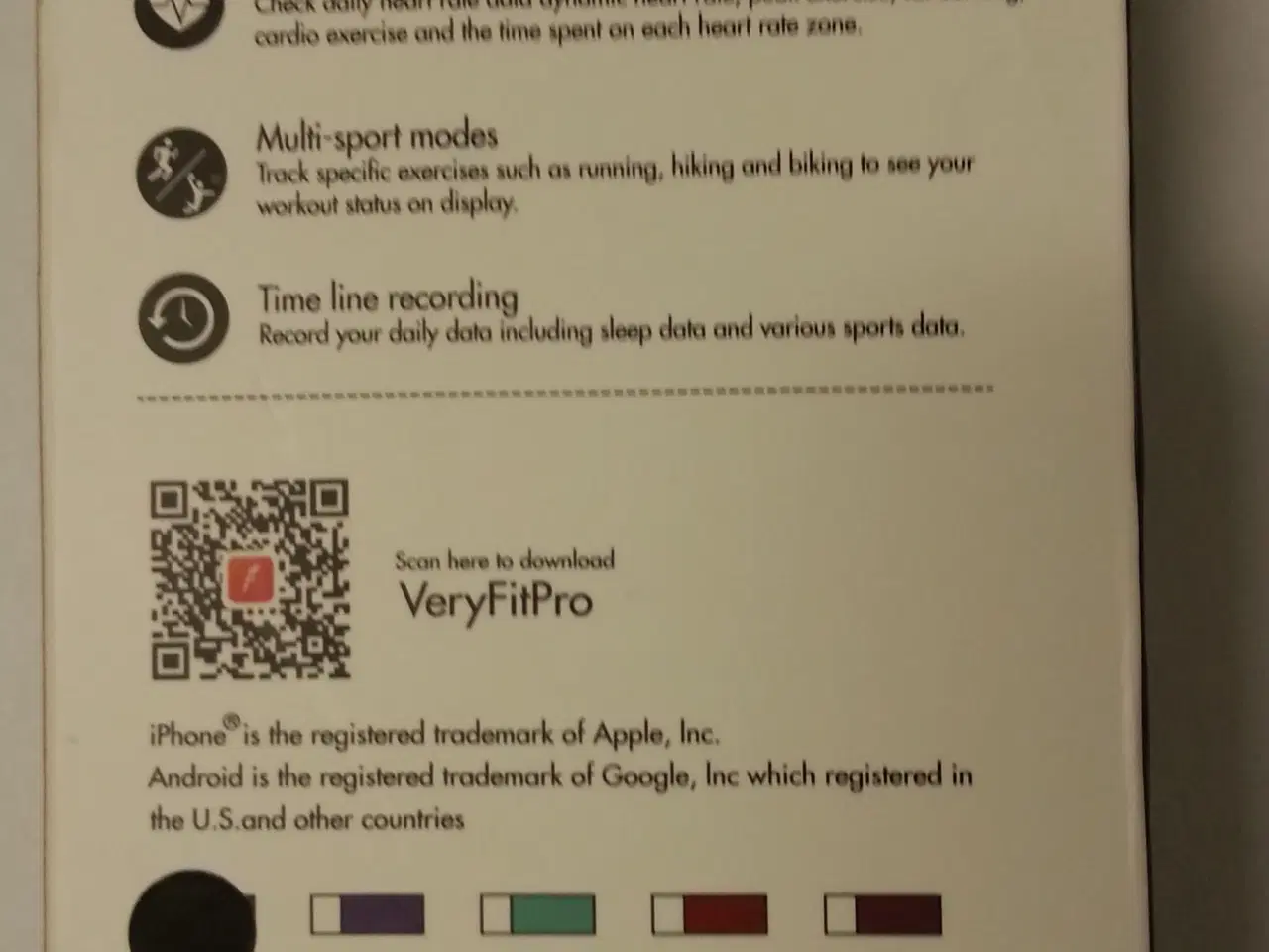 Billede 2 - VeriFitPro Fitness Tracker