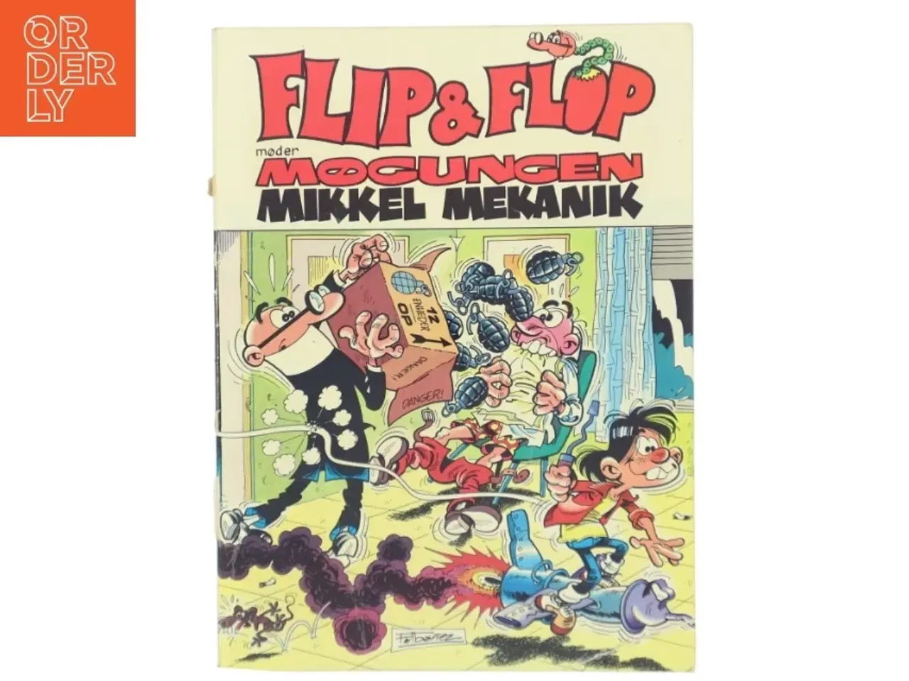 Billede 1 - Flip & Flop møder møgungen Mikkel Mekanik af Fremst (Bog)