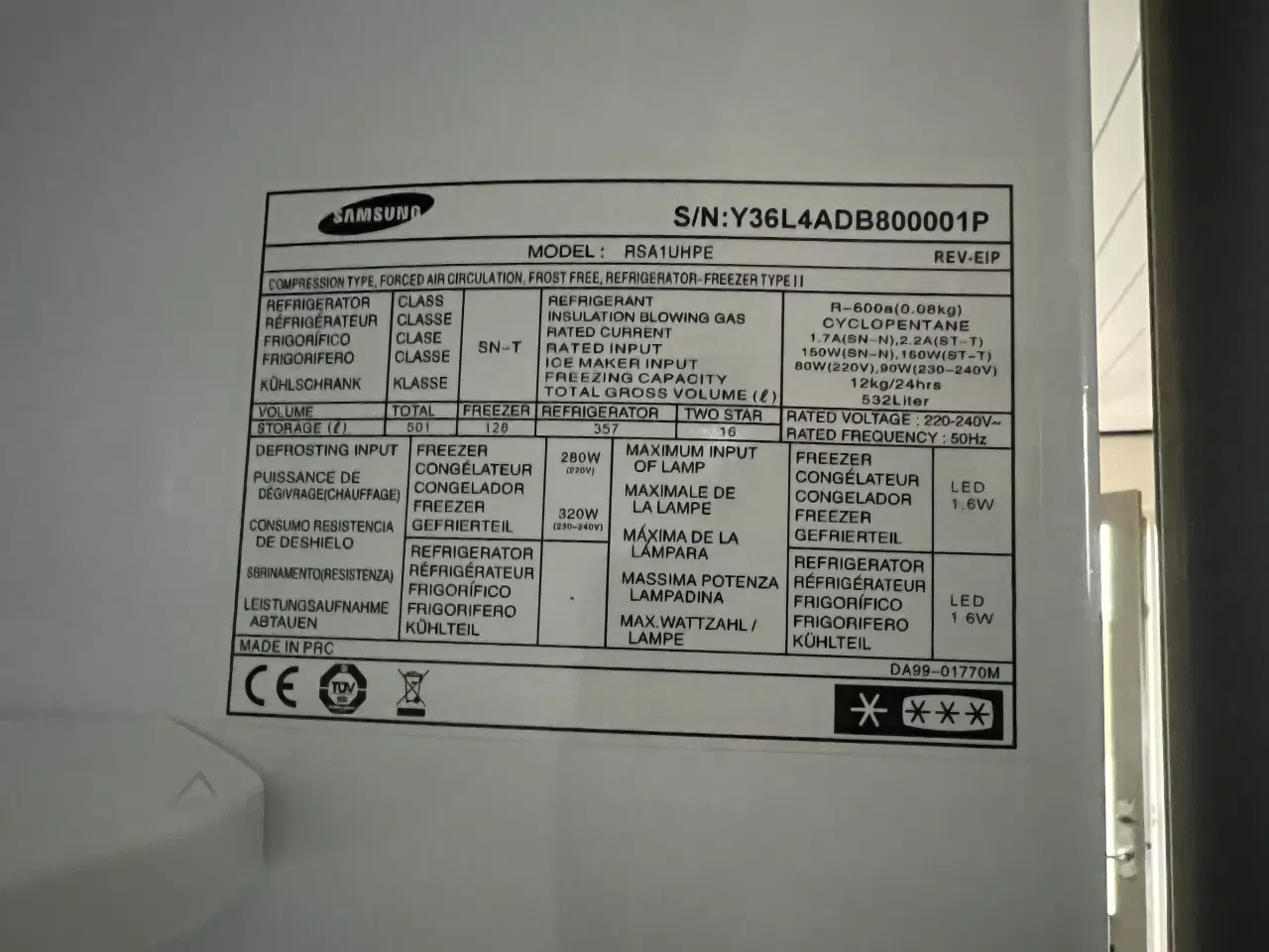 Billede 2 - Amerikaner køleskab fra samsung