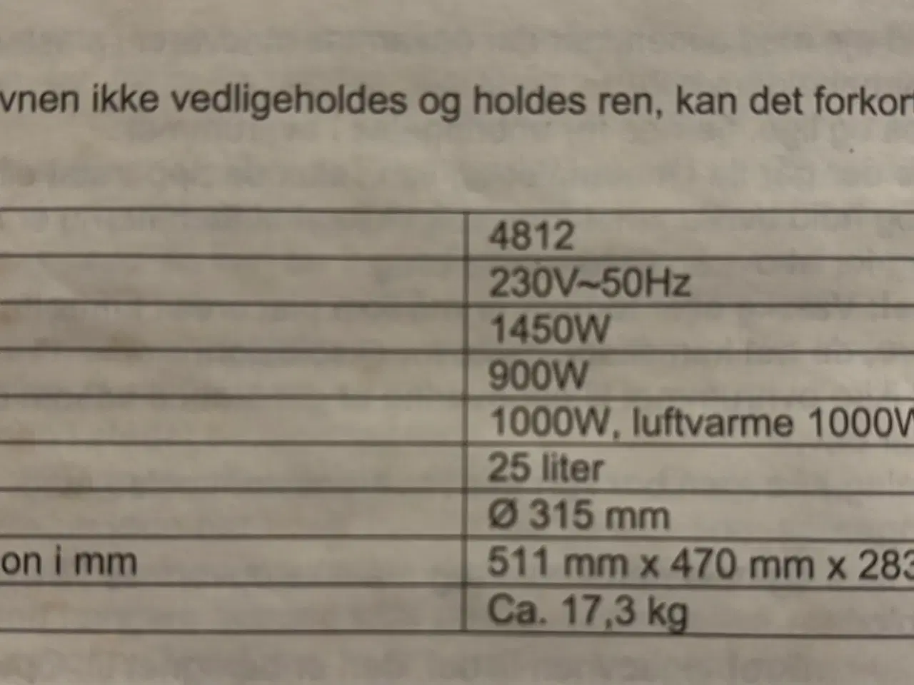 Billede 4 - Kombi mikroovn med grill