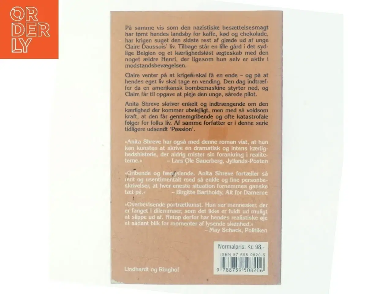 Billede 3 - Tilflugt af Anita Shreve (Bog)