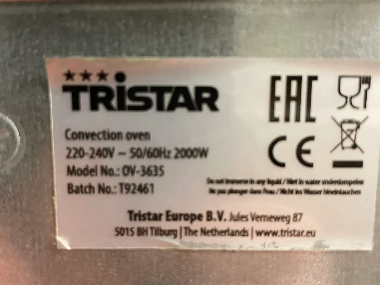 Billede 4 - Miniovn med varmluft