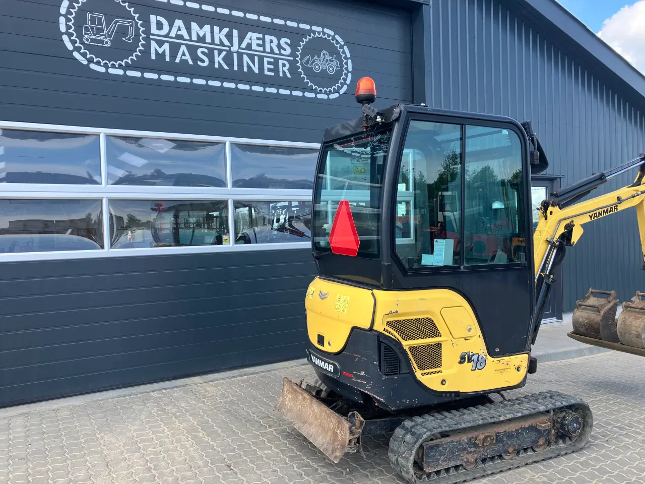 Billede 4 - Yanmar SV18 årg 2020 med Tiltman