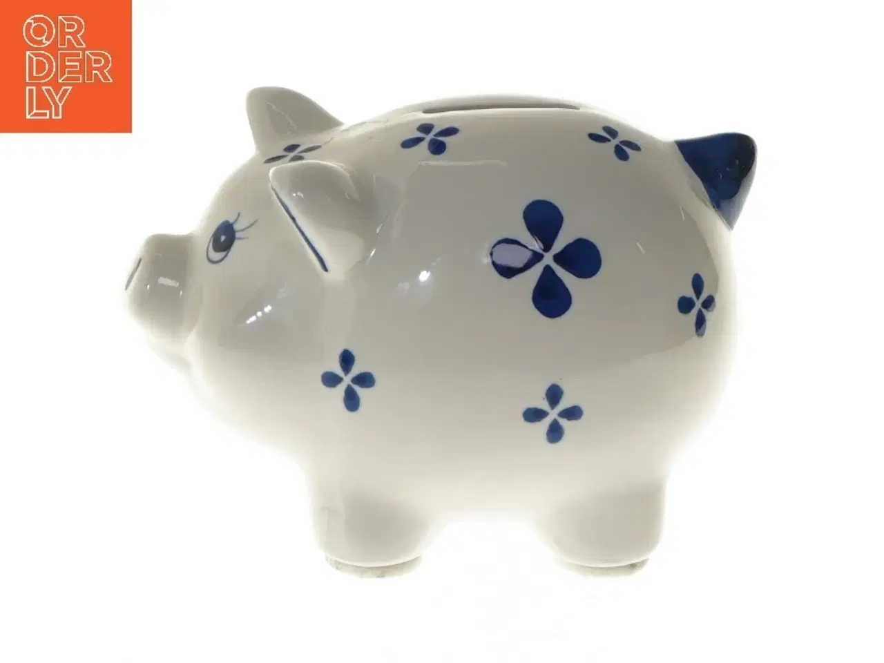 Billede 1 - Keramisk sparegris (str. 16 cm)