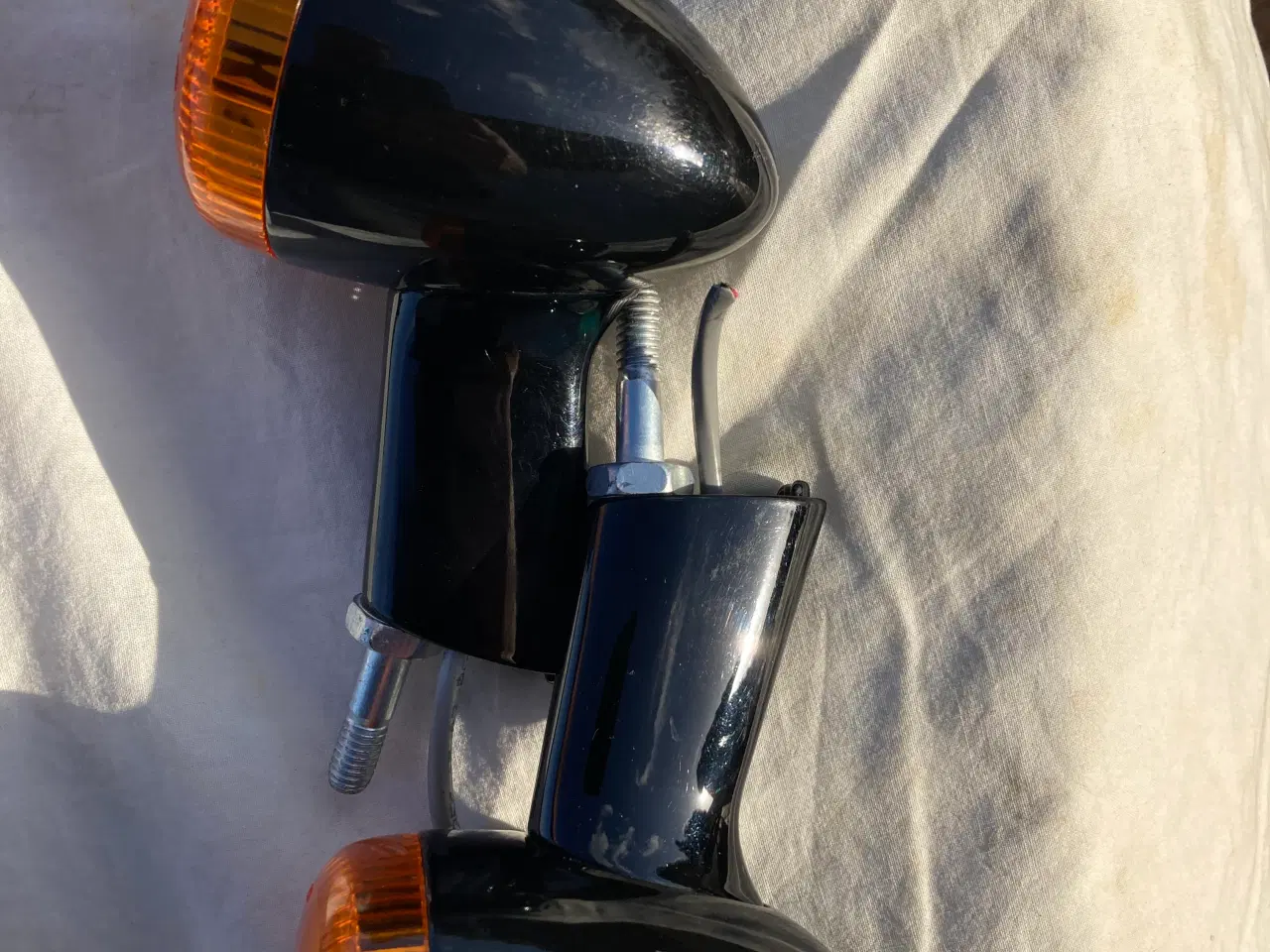 Billede 3 - Harley 3-i-1 baglys/blink/bremselys, blanksorte