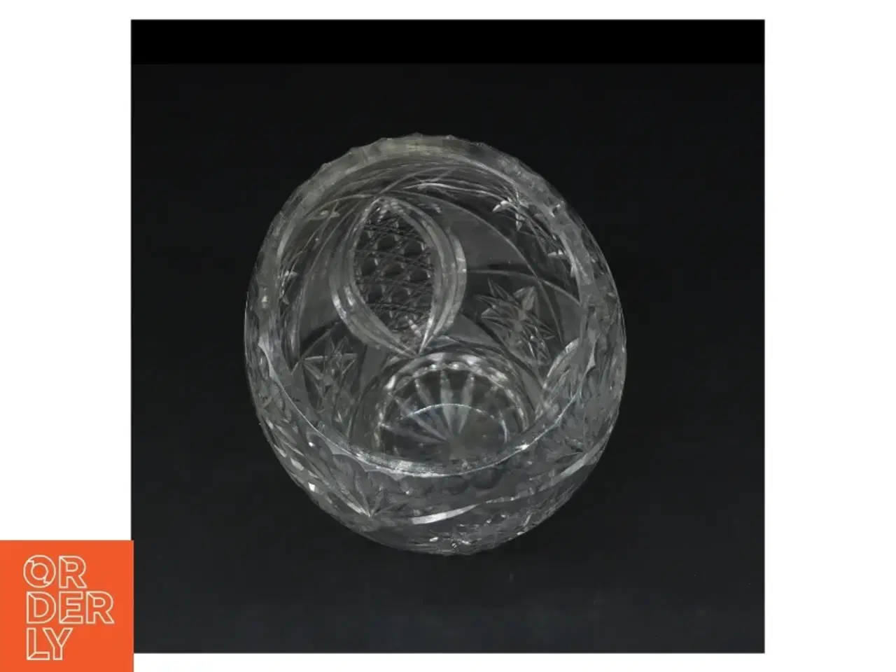 Billede 3 - Krystalvase (str. Ø. 10 cm. 26 cm)