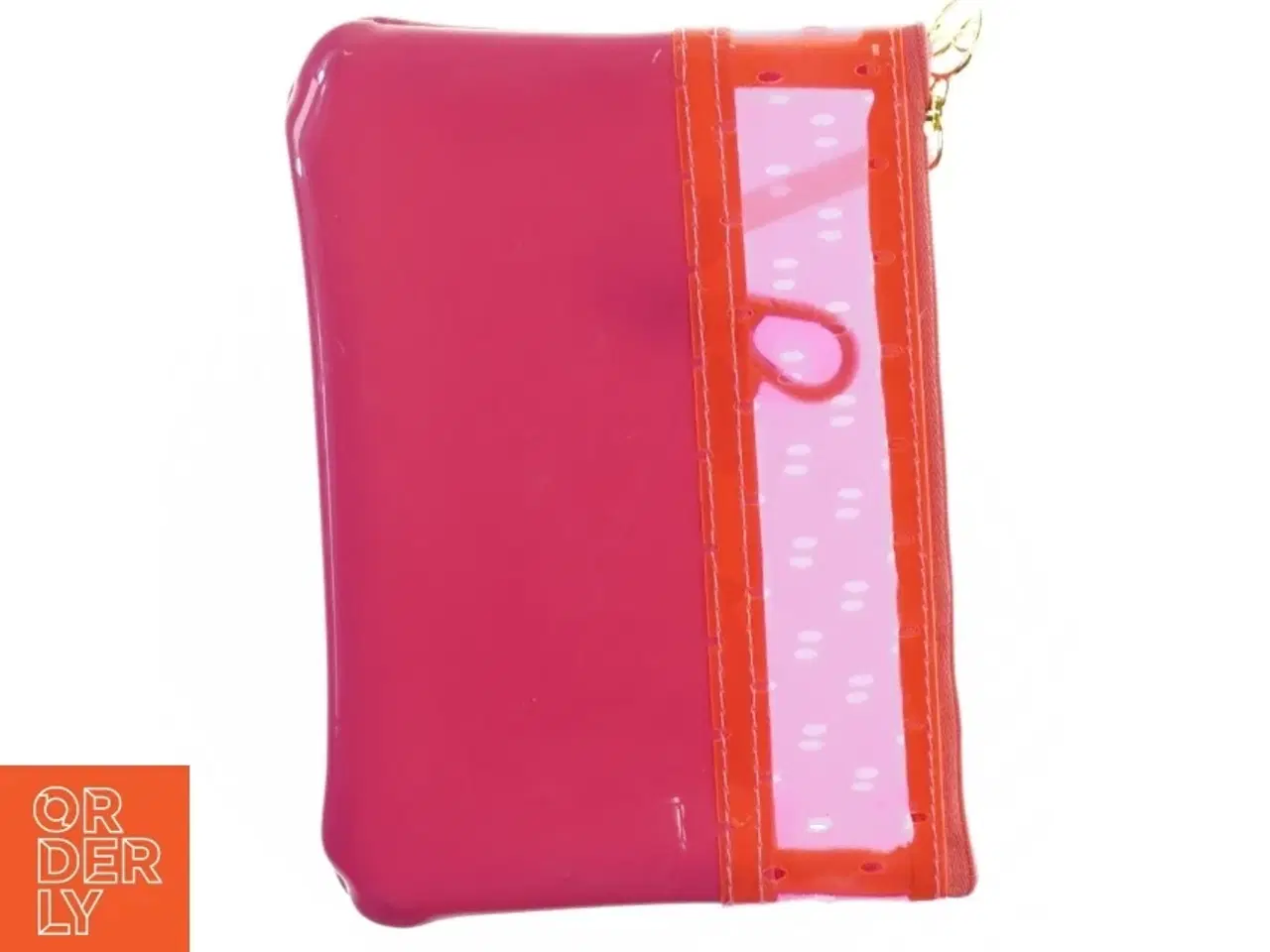 Billede 3 - Pink taskepung i plast (str. 20 x 13 cm)