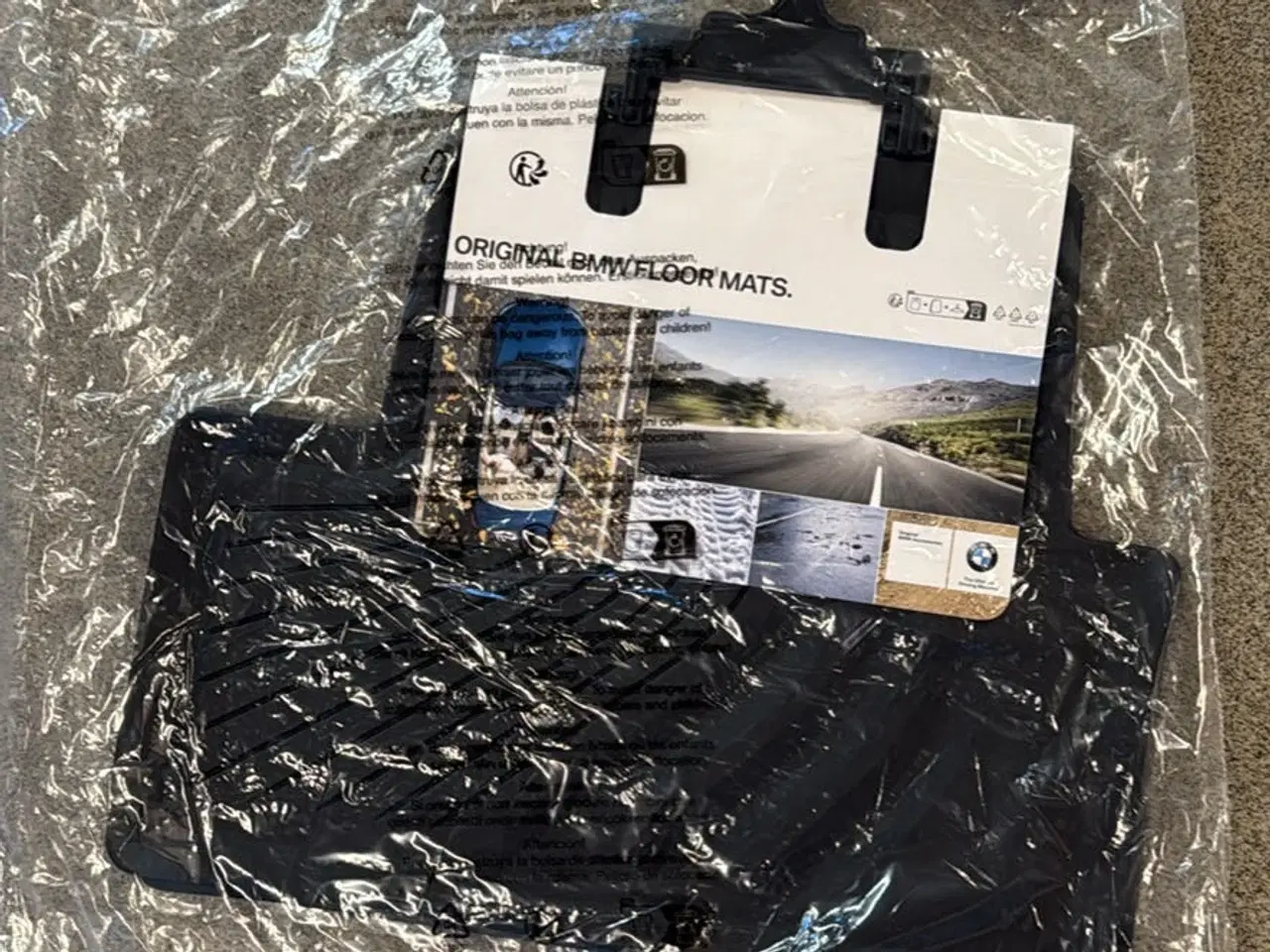 Billede 2 - BMW i4 org. Vinter måtter ny ikke pakket ud