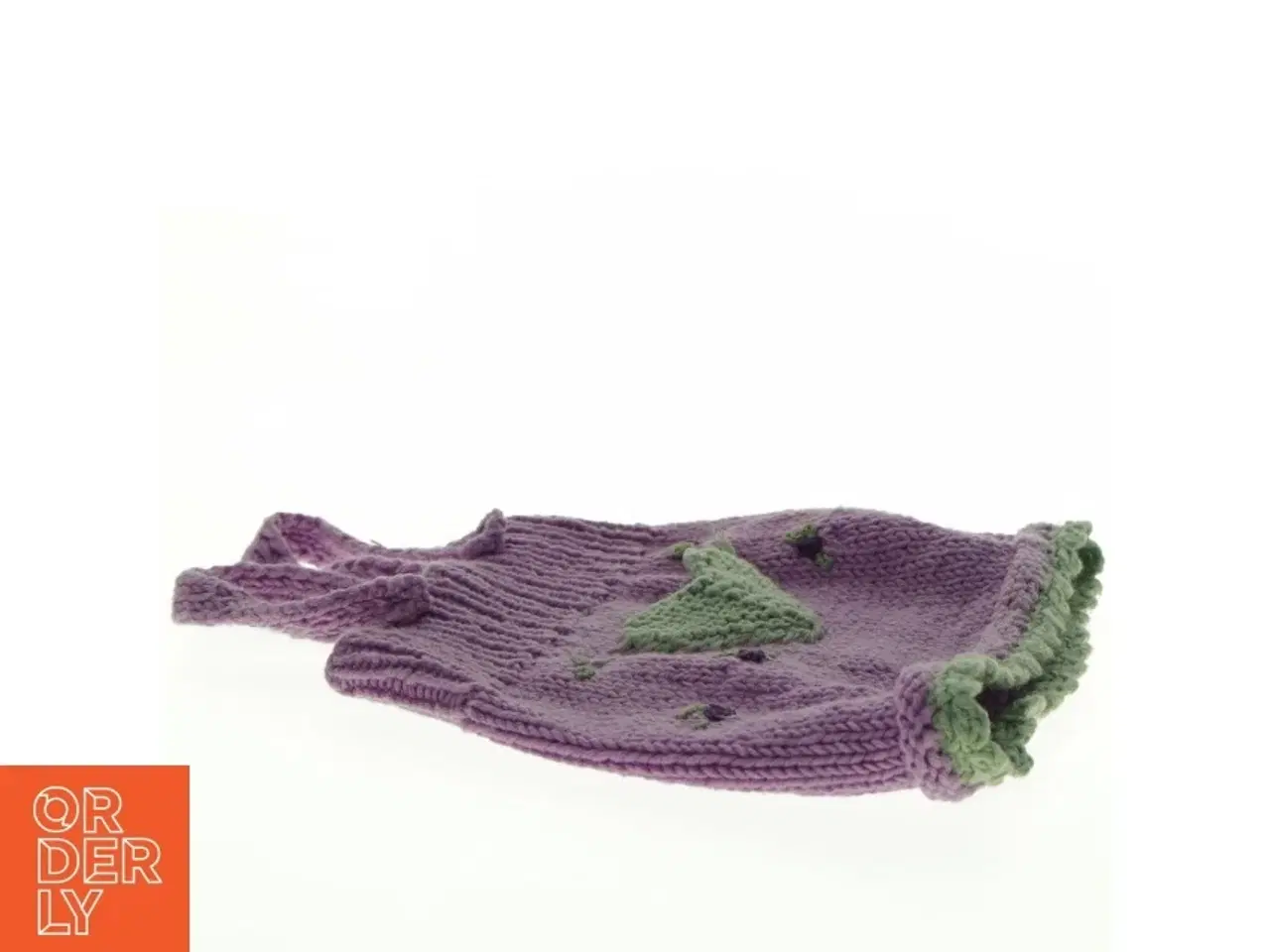 Billede 3 - Strikket dukkekjole (str. Længde, 20 cm. b. 18 cm)