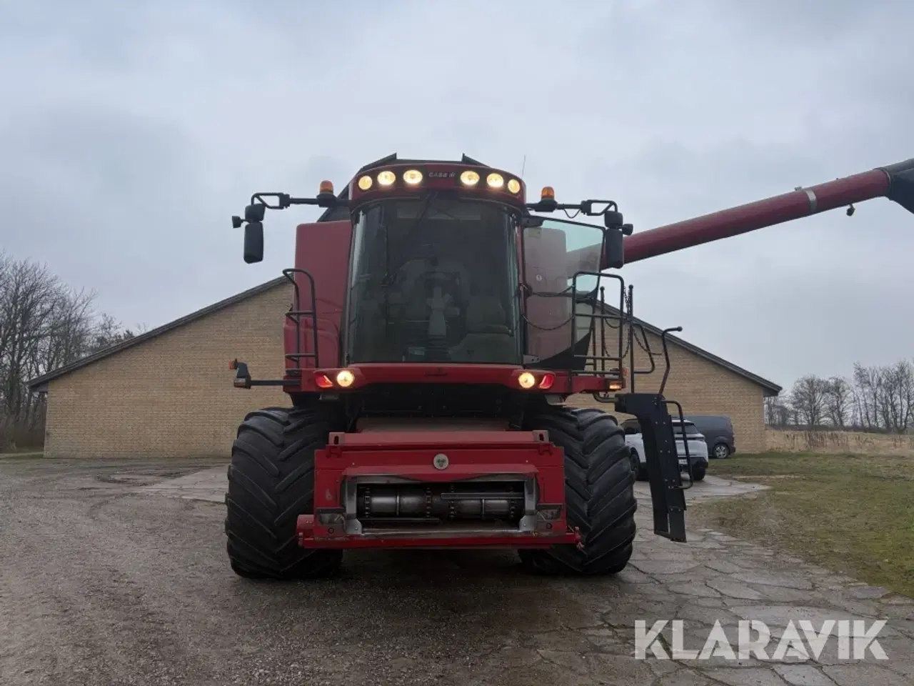 Billede 9 - Mejetærsker Case 8010 arial-flow - skærebor medfølger