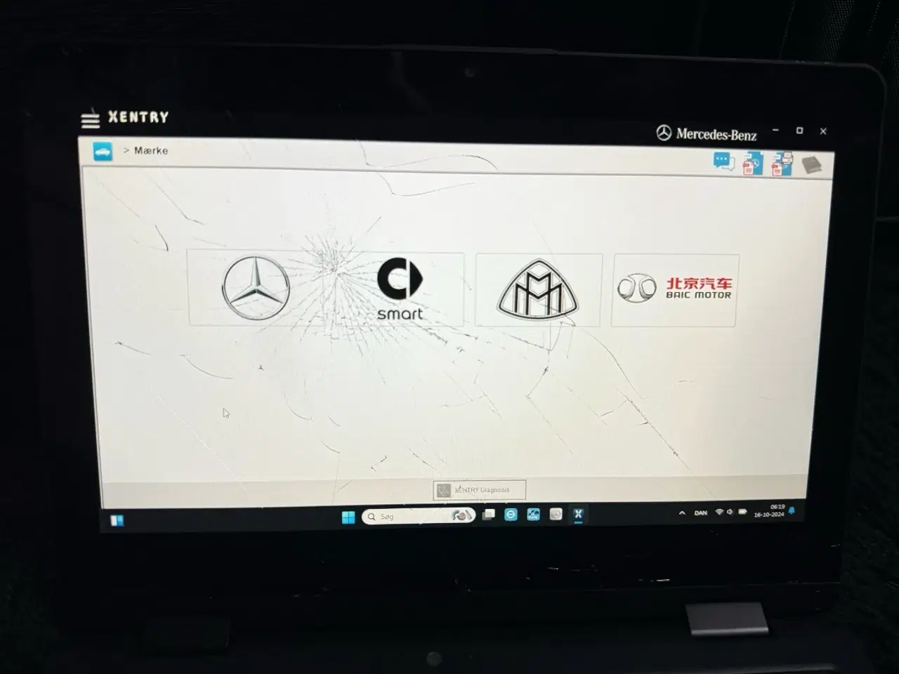 Billede 5 - Mercedes tester komplet sæt m/ Windows 11 Lenovo